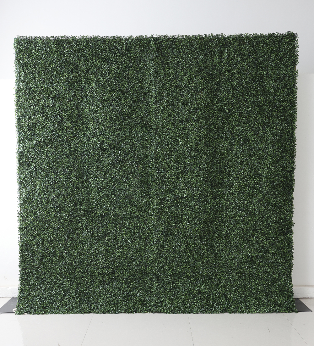 grass flower wall rental